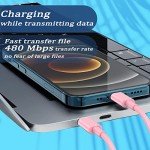 USB Charging Adapter Kit for iOS Devices - Pink