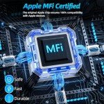 10FT iPhone Lightning Cable 3-Pack for Fast Charging