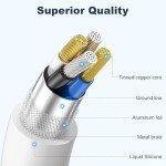 3FT CarPlay USB A to USB C Cable