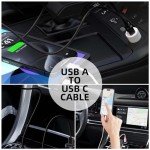 iPhone CarPlay USB A to C Cable, 3ft
