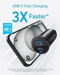 Anker 30W Dual-Port USB-C Car Charger