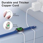 2-Pack Fast Magnetic Apple Watch Chargers - 3.3FT