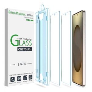 Samsung Galaxy S25 Ultra Tempered Glass Screen Protector 2 Pack