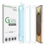 Easy Install Tempered Glass Screen Protector for Galaxy S25 Ultra