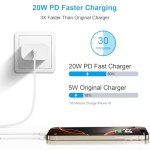 Fast Charging 10Ft iPhone Charger 2-Pack