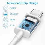 Fast Charging 10Ft iPhone Charger 2-Pack