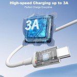 iPhone CarPlay USB C Cable 2-Pack, 3FT