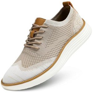Men's Casual Dress Sneakers - Lightweight & Breathable