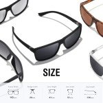 Polarized Retro Sunglasses for Men and Women