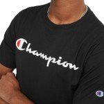 Men's Champion Graphic T-Shirt - Black Script, 3X