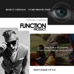 Polarized Black Retro Sunglasses for Men and Women