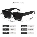 Trendy Square Sunglasses for Men and Women