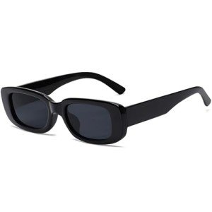 Trendy Retro Rectangle Sunglasses for All Ages