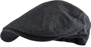 Stylish Men's Herringbone Tweed Newsboy Ivy Hat
