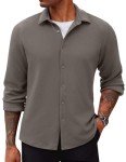 Men's Long Sleeve Button Down Shirt - Fall Ready