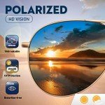 Polarized Aviator Sunglasses for Men and Women