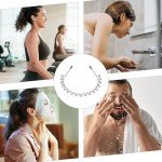 2 Pack Unisex Metal Hair Bands - Black