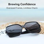 Oversized Square Sunglasses for Men and Women