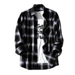 Men's Flannel Plaid Shirt Jacket - Fall Style
