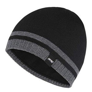 Warm Knit Men's Beanie Hat - 3 Styles