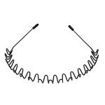 3 Pack Zigzag Metal Hairbands for Everyone