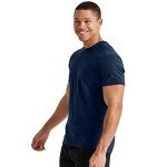 Hanes Men’s Lightweight Crewneck T-Shirt - Navy