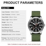Stylish Waterproof Military Analog Watch for Everyone