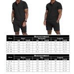 Men's Summer Polo Shirt and Shorts Set