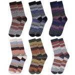 6 Pairs Men's Warm Wool Winter Socks