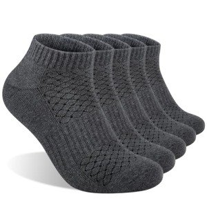 Men's Cotton Cushioned Ankle Athletic Socks