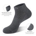 Men's Moisture-Wicking Cushioned Ankle Socks