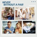 Trendy Matte Black Square Frame Clear Glasses