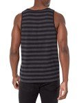 Men's Regular-Fit Tank Top in Black/Charcoal