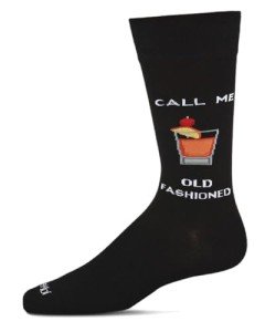 MeMoi Men's Old Fashioned Novelty Crew Socks
