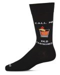 MeMoi Men's Old Fashioned Novelty Crew Socks