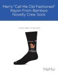 MeMoi Men's Old Fashioned Novelty Crew Socks