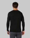 Men's Lightweight Thermal Baselayer Top - Black