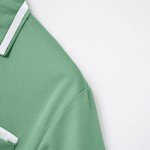 Light Blue Men’s Polo Shirt with Pockets