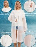 2 Pack Reusable Rain Ponchos for Adults