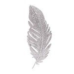Rhinestone Feather Brooch Pin for All Occasions