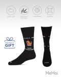 MeMoi Men's Old Fashioned Novelty Crew Socks