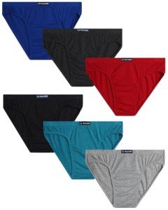 U.S. Polo Assn. Men's 6-Pack Bikini Briefs