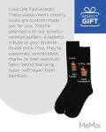 MeMoi Men's Old Fashioned Novelty Crew Socks