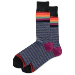 Hot Sox Men's Fun Pattern Socks - One Pair
