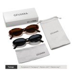 90s Style Oval Sunglasses for Men & Women