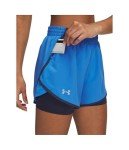 Under Armour Women's 2-in-1 Fly Shorts - Blue