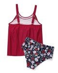 Women’s High Waist Tummy Control Tankini Set