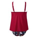 Women’s High Waist Tummy Control Tankini Set
