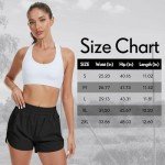 3 Pack Women's Quick-Dry Running Shorts with Pockets