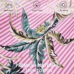 Pink Cotton Pajama Boxer Shorts for Women